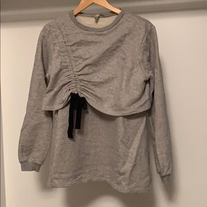 ASOS maternity Breastfeeding top